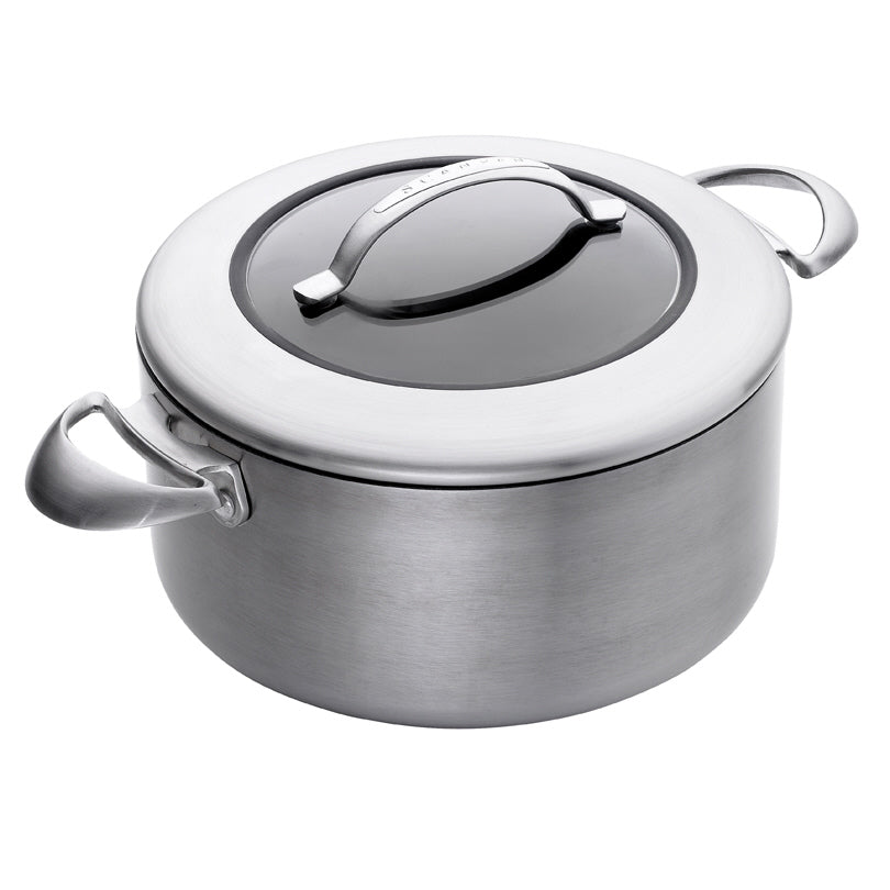Pentola alta CTX con coperchio in vetro cm Ø24x12/l4,8