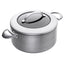 Pentola alta CTX con coperchio in vetro cm Ø24x12/l4,8