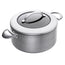 Pentola alta CTX con coperchio in vetro cm Ø26x13,2/l6,5