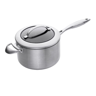 Casseruola "CTX" con manico e coperchio in vetro cm Ø20x15/l 3,5