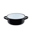 Casseruola bassa con bordo curvo