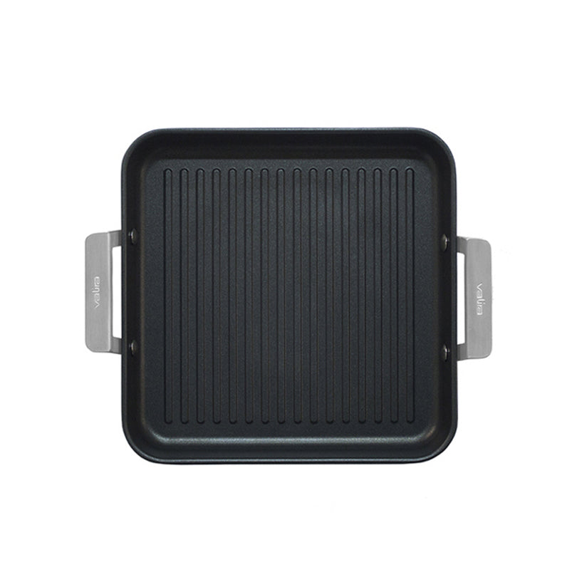 Bistecchiera con 2 manici Aire cm 23x23