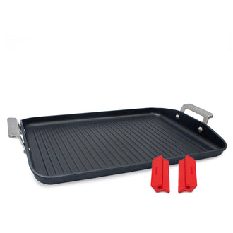 Plancia con 2 manici "Aire Premium", 2 presine in silicone incluse cm 34x25
