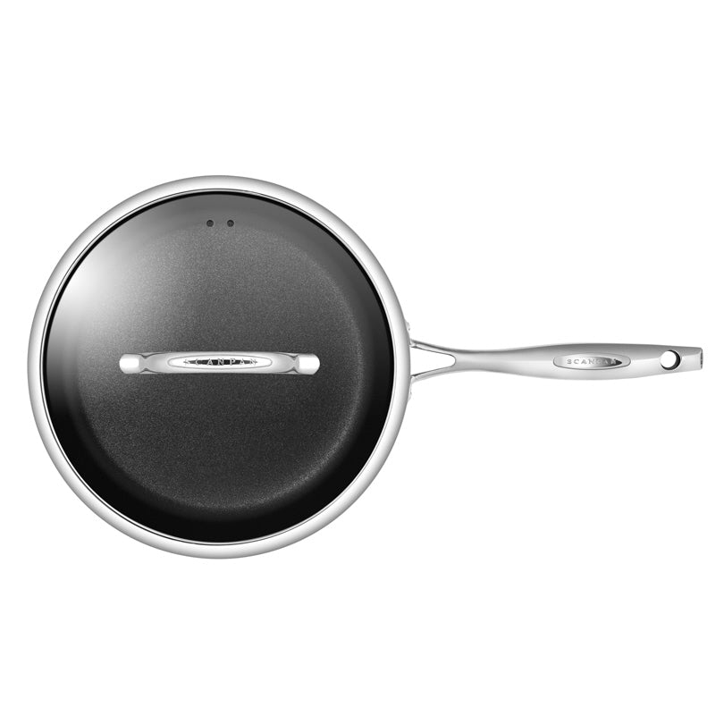 Padella alta "HaptIQ" con coperchio in vetro cm Ø28x6,5