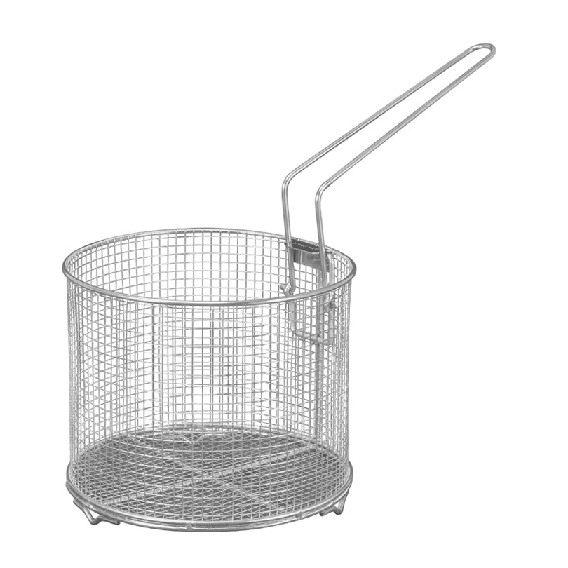 Cestello per frittura "TechnIQ" alto con manico laterale rimovibile cm Ø20x15,5