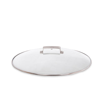 Coperchio in vetro con valvola di sfiato vapore "Aire" cm Ø28