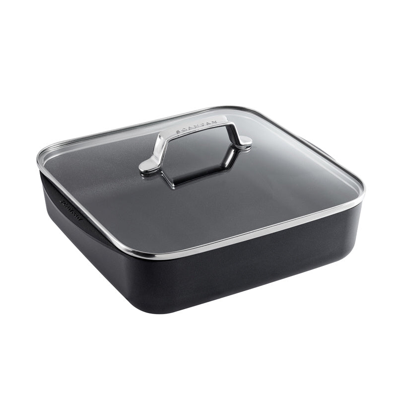 Coperchio Square - TechnIQ quadrato in vetro cm 28x28