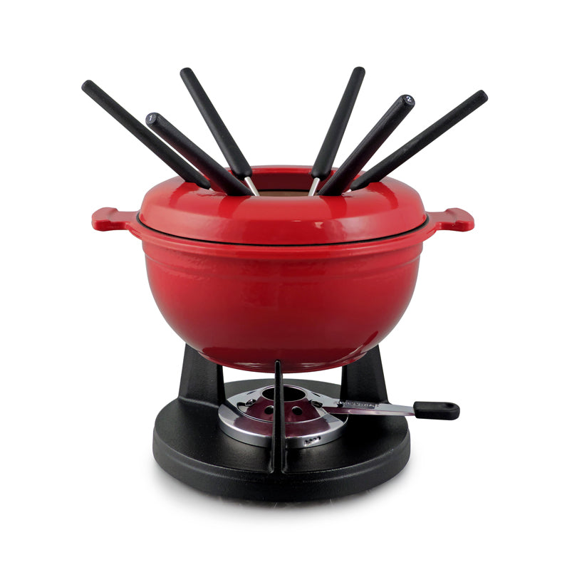 Servizio fonduta "Lucerne", 10 pezzi l 2/cm 28,6x23x16,8