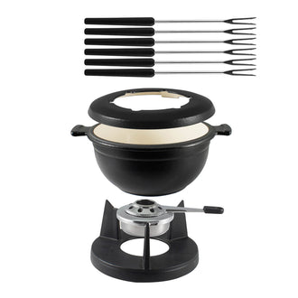 Servizio fonduta "Lucerne", 10 pezzi l 2/cm 28,6x23x16,8