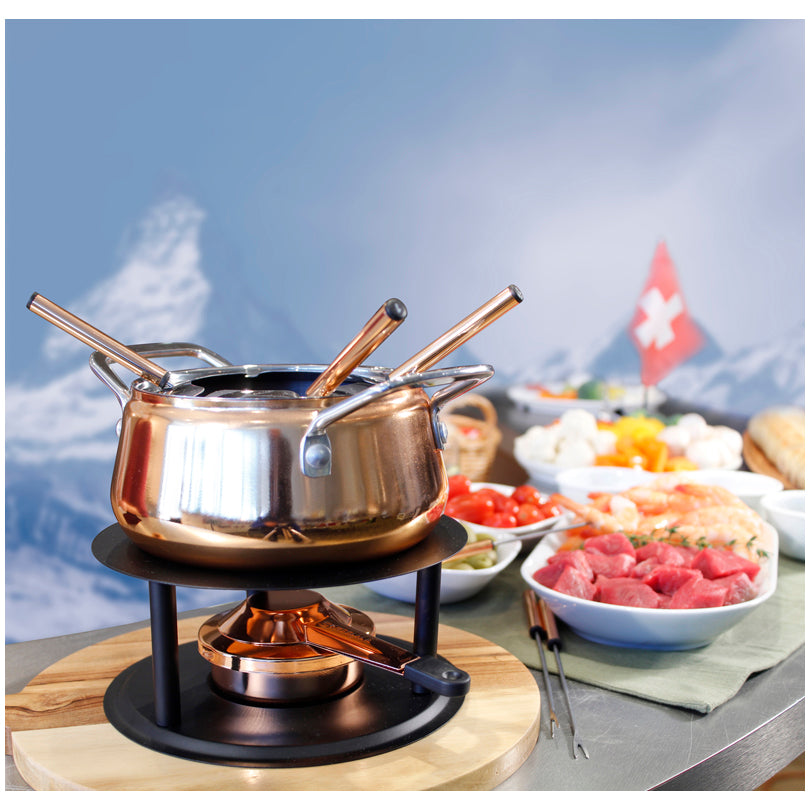 Servizio fonduta "Peak", 10 pezzi l 1,25/cm 24x21,5x18