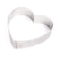 Coppapasta cuoriforme microforato per dolci cm 18x3,5