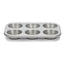 Teglia per muffin Silver Top con 6 cavità cm 27x18