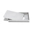 Tortiera quiche quadrato Silver Top con fondo removibile cm 21x21x2,5