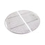 Griglia cottura a mezzaluna per Kamado XLarge, confezione 2 pezzi cm 53,5x26,5x1
