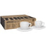 Tazza caffè con piattino
