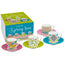 Tazza caffè con piattino in confezione assortita da 4 pezzi, design: Spring ml 85 Ø12H5,5
