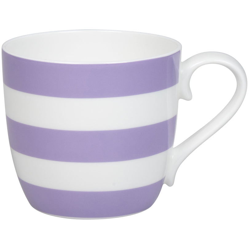 Tazza, disegno: Stripes - Lila ml 425/cm Ø10x9,5