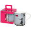 Tazza in confezione regalo, disegno: Art Selection - Girl with Balloon by Banksy ml 400/cm Ø8,8x9,2