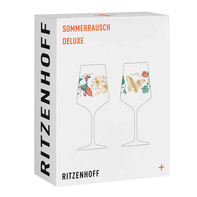 Calice aperitivo Aperizzo "Sommerrausch Deluxe #20 - E. Tjader", confezione assortita da 2 pezzi cl 54/cm Ø8,3x22,5