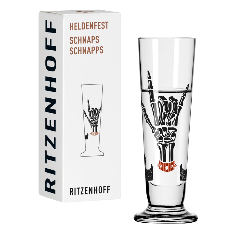 Bicchiere grappa "Heldenfest #18 - Sprenger-Pieper" cl 5/cm Ø3,5x11,3