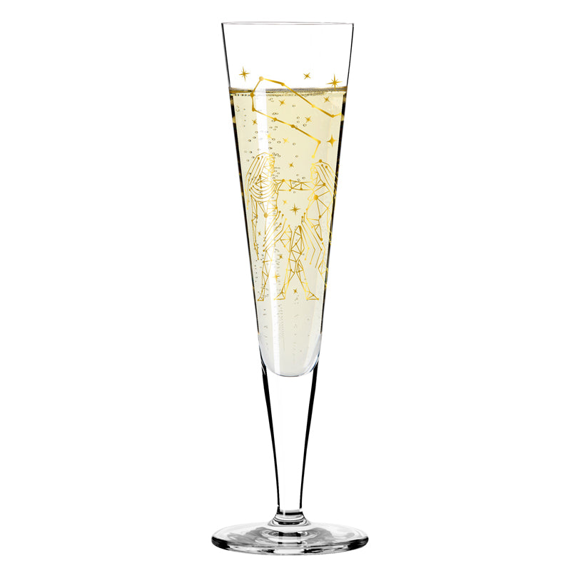 Calice champagne Champus "Astro #5 Gemelli - Mubaza" cl 20/cm Ø7,2x24