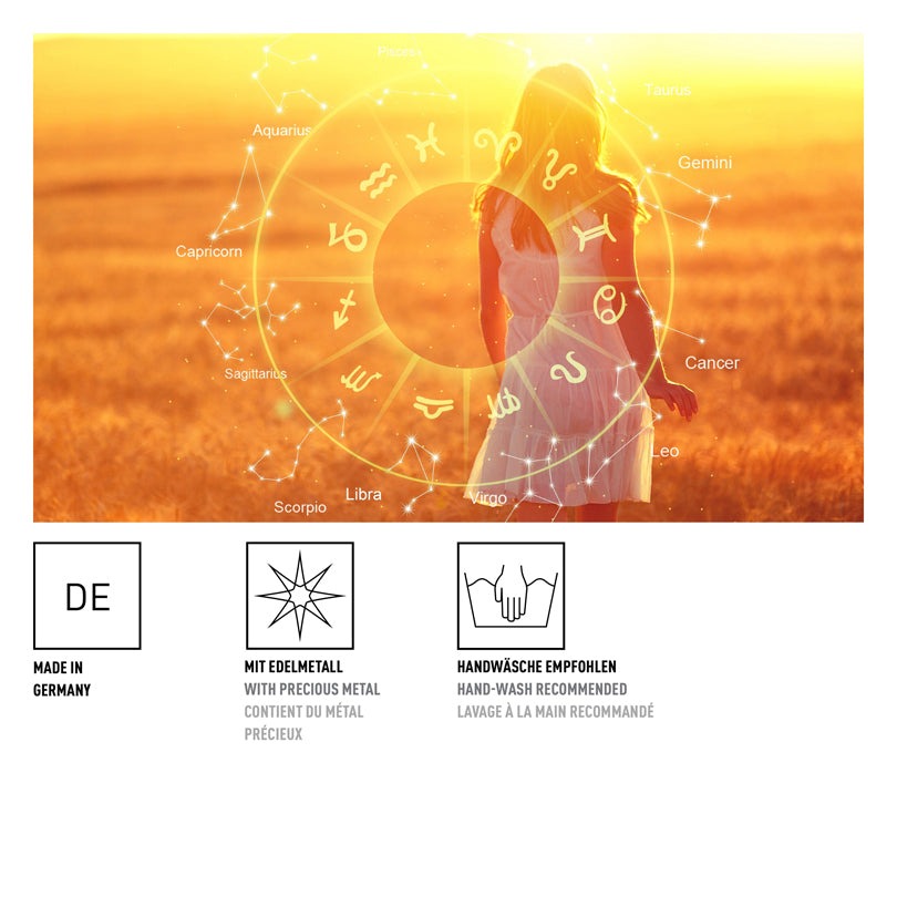 Calice champagne Champus "Astro #12 Vergine - Mubaza" cl 20/cm Ø7,2x24