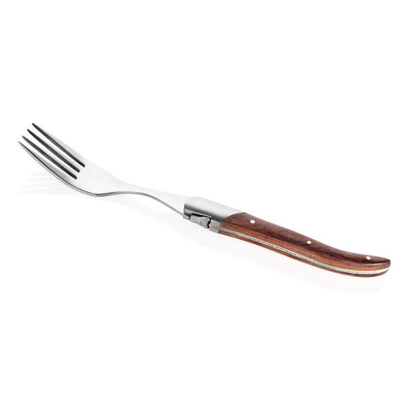 Set 6 forchette da tavola "Luxury Line - Pakka Rose" cm 11