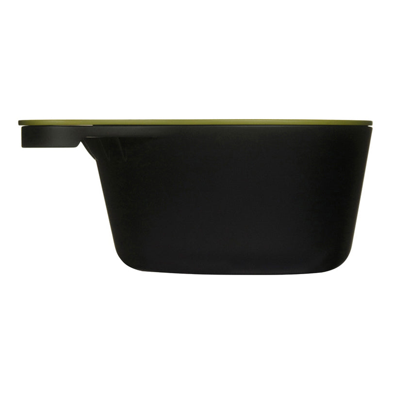 Lunchbox con posate "FOREST"NERO RES. CM17X10X7