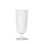 Bicchiere flute con rilievo