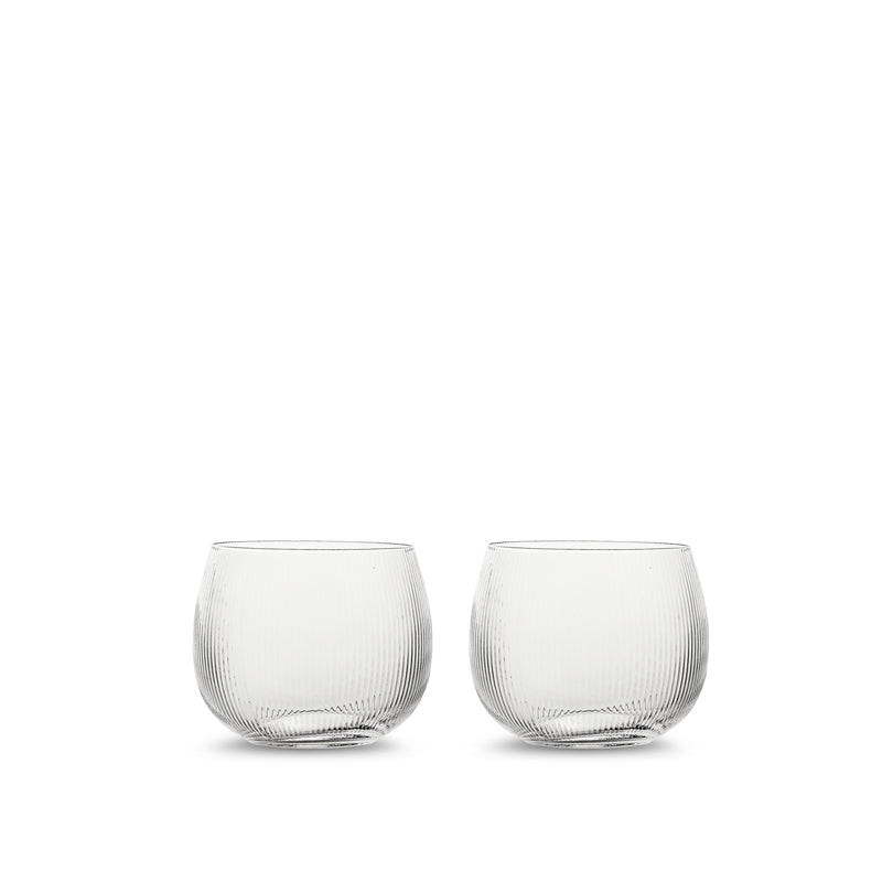 Bicchiere acqua "Blanka", confezione 2 pezzi ml 280/cm Ø8,5x7