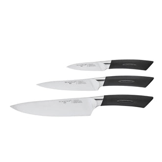 Set 3 coltelli da cuicna "Sax" cm 20/15/9