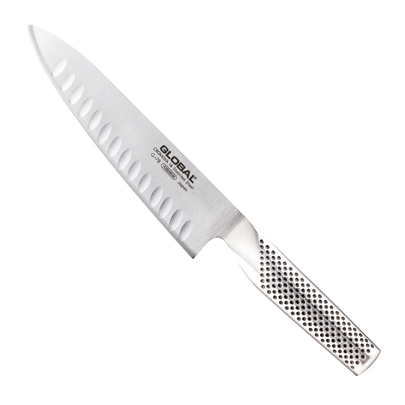 Coltello da cucina con lama alveolata G-78 cm 18/30,5