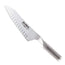 Coltello da cucina orientale con lama alveolata G-83 cm 18/31,5