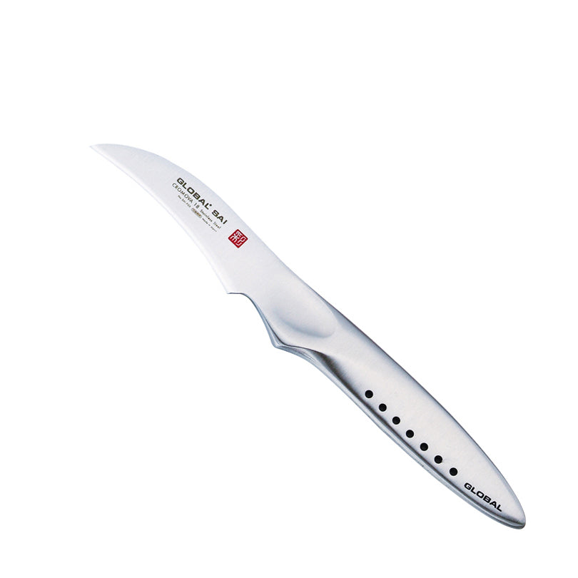 Coltello spelucchino curvo "Sai" cm 6,5/18