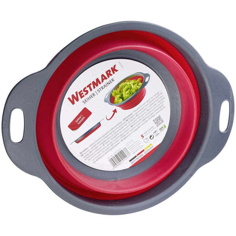 Scolapasta pieghevole "Maxi" cm Ø22x3,2/9,5