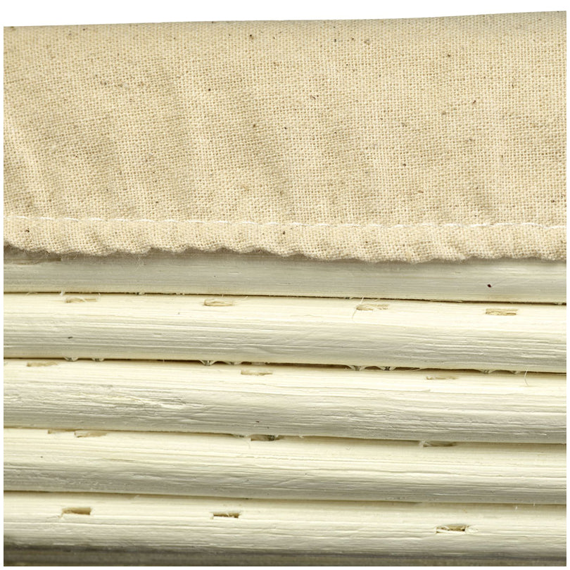 Cesto lievitazione tondo con fodera "Cuore" cm Ø24,5x8,5