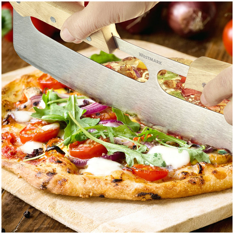 Tagliapizza mezzaluna "Pro" cm 12x35