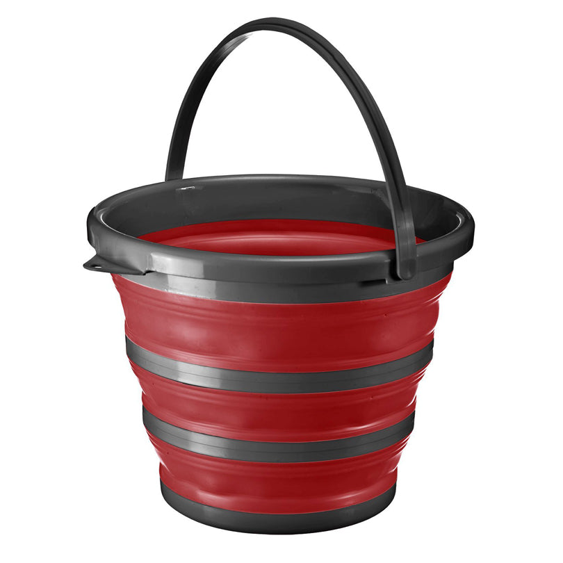 Secchiello con maniglia pieghevole l 10/cm Ø34x5