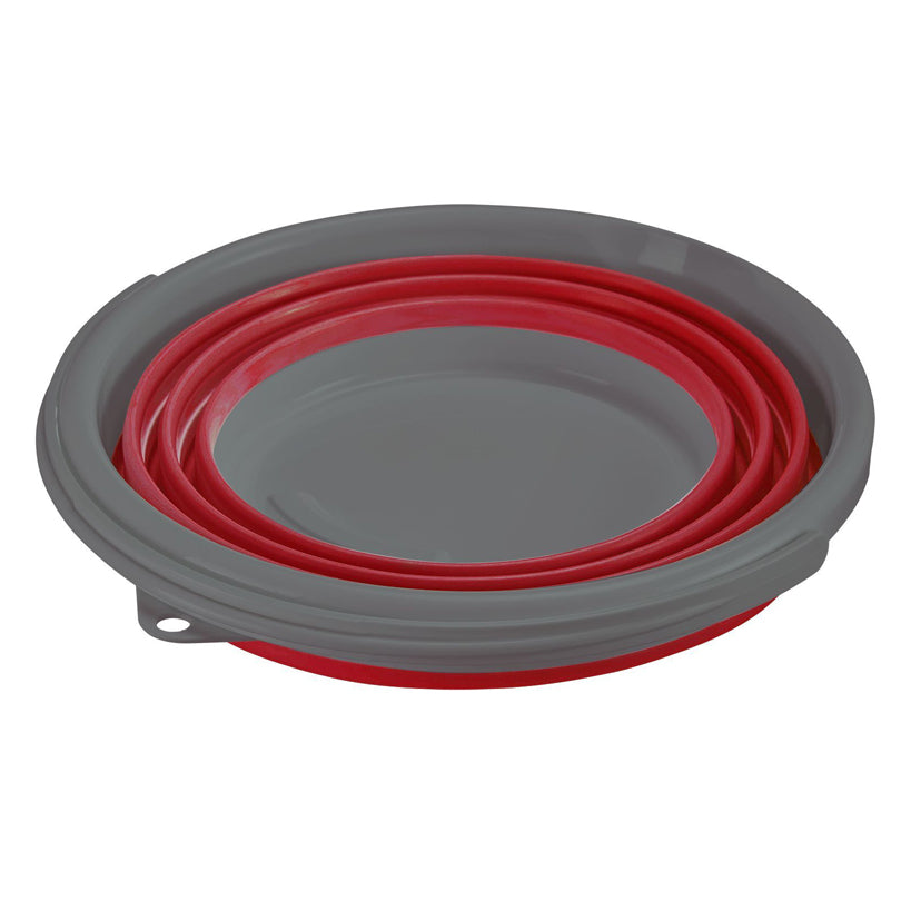 Secchiello con maniglia pieghevole l 10/cm Ø34x5