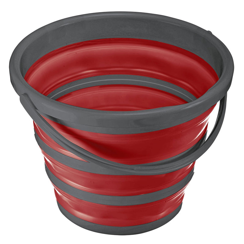 Secchiello con maniglia pieghevole l 10/cm Ø34x5