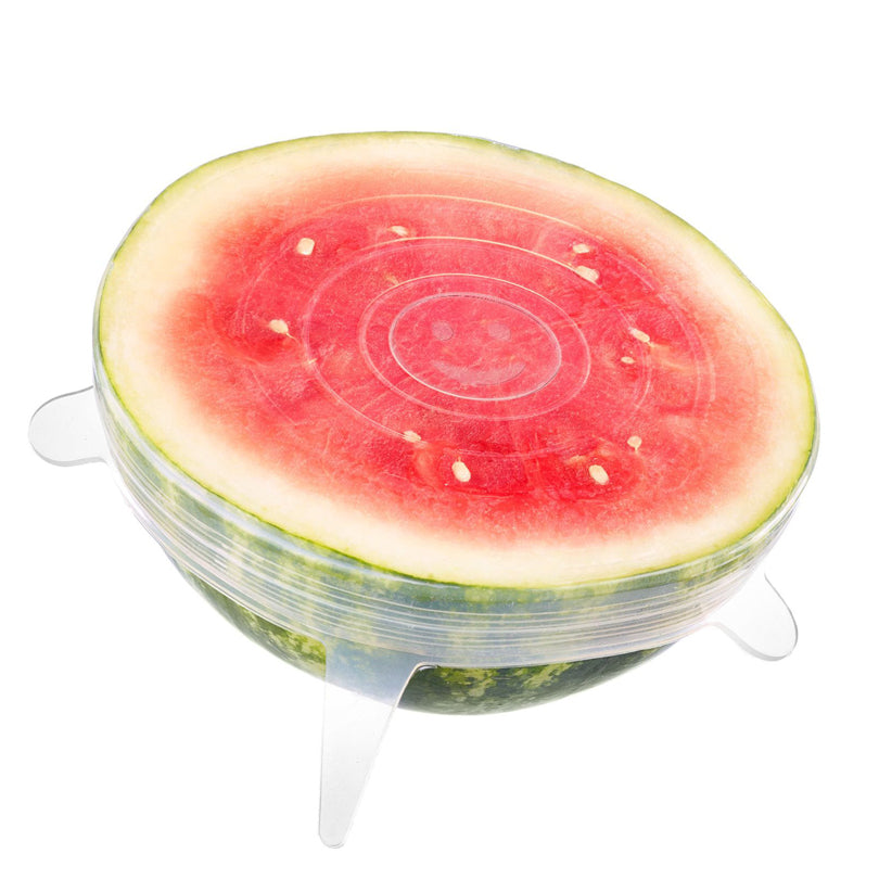 Coperchio salvafreschezza tondo estensibile, confezione assortita da 6 pezzi