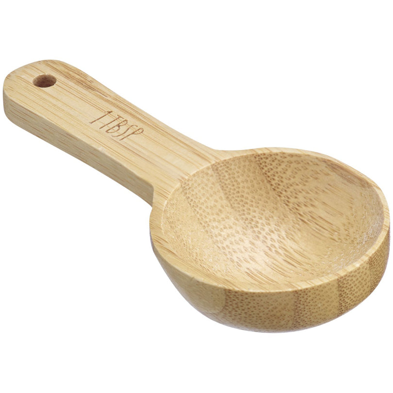 Cucchiaio dosatore "Woody", confezione assortita da 4 pezzi 1/4 TSP - 1TBSP