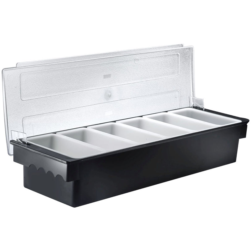 Bar-Organizer per frutta & erbe con 6 scomparti interni rimovibili cm 49x15x9