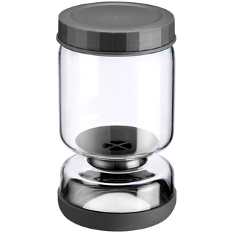 Barattolo sgocciolamento con 2 compartimenti ml 900/cm Ø10,5x19