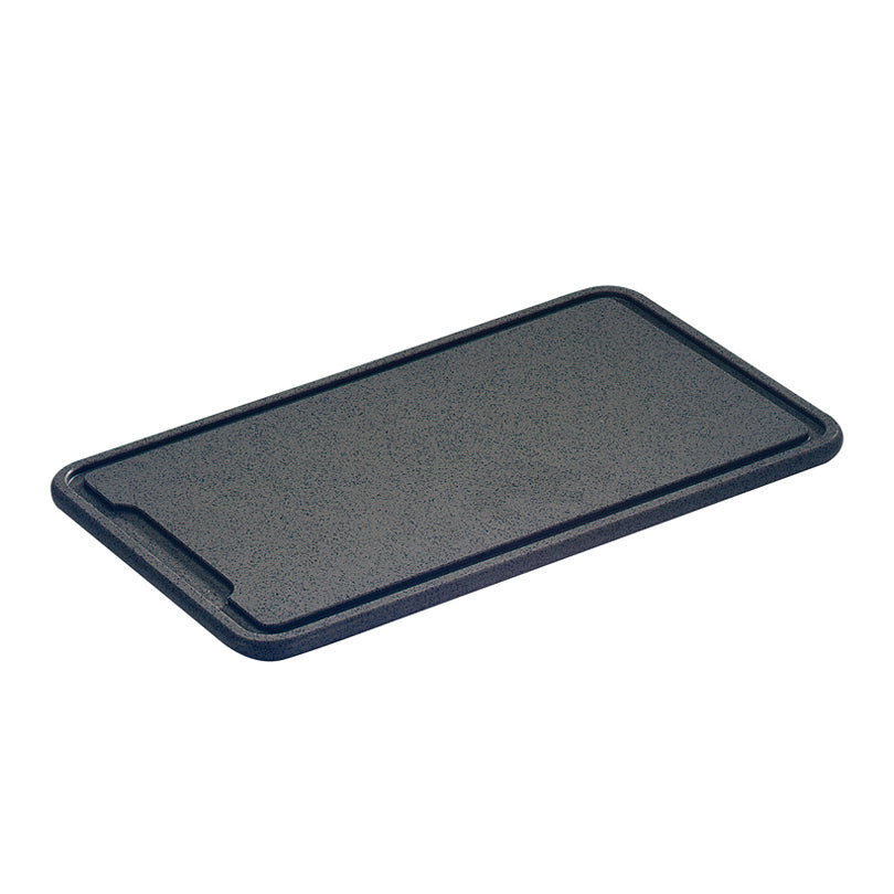 Tagliere rettangolare con scanalatura cm 42x27x1,5
