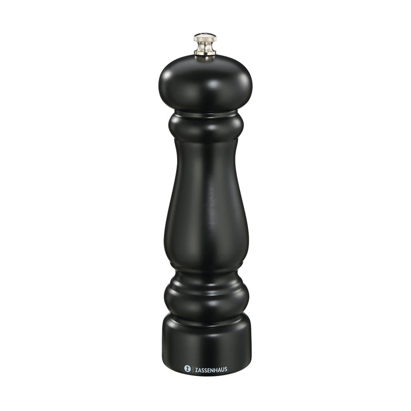 Macinasale "Potsdam", in faggio verniciato nero opaco cm Ø5,5x20