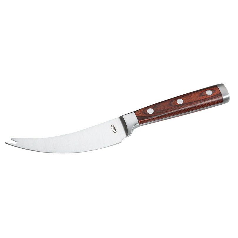 Set 3 coltelli formaggio "Sardo", scatola regalo in legno inclusa cm 29x14x3,5