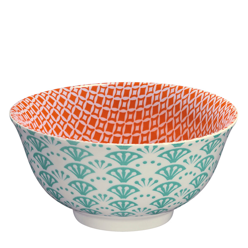 Ciotola müsli, ramen o finger food "Amici - Ventaglio" ml 850/cm Ø18x8