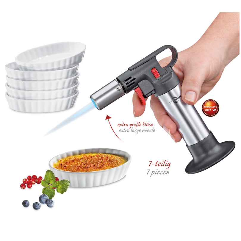 Set Creme Brulèe "Deluxe", 7 pezzi cm 15/ml 85