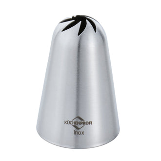 Bocchetta fiore festonata "Bake", 14 mm mm Ø14/cm Ø3x4